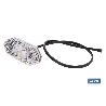 LUZ FRONTAL LED CON REFLECTOR 12V/24V BLANCA
