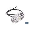 LUZ FRONTAL LED CON REFLECTOR 12V/24V BLANCA