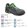 ZAPATOS SEGURIDAD MAURER S1 MODELO ARLAZ ANTIDESLIZANTE CON SUELA COMPOSITE Y RESISTENCIA A LOS HIDROCARBUROS. TALL