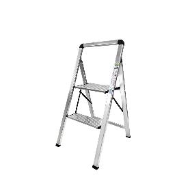 ESCALERA PLANA ALUMINIO 2 PELDAÑOS