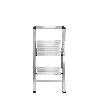 ESCALERA PLANA ALUMINIO 2 PELDAÑOS