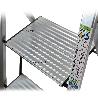 ESCALERA PLANA ALUMINIO 3 PELDAÑOS