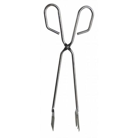 TENACILLA PINZA INOXIDABLE 18/8 PALA LARGA 35 CM