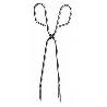 TENACILLA PINZA INOXIDABLE 18/8 PALA LARGA 35 CM