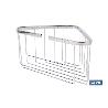 CESTA RINCONERA DE BAÑO DE ACERO INOXIDABLE 304 29 X 18 X 14 CM