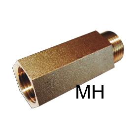PLUVIA LATON ALARGADERAS HEXAGONAL PULIDAS  3-4 X100 MM  A335 (CAJA 10 UNIDADES)