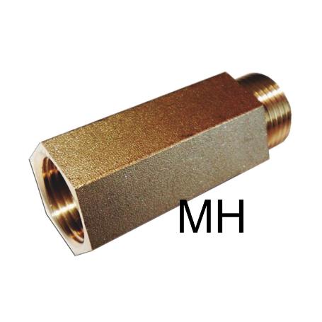 PLUVIA LATON ALARGADERAS HEXAGONAL PULIDAS  3-4 X100 MM  A335 (CAJA 10 UNIDADES)