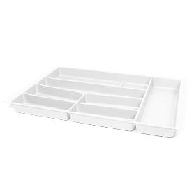 CUBERTERO PARA CAJÓN AURO. PLÁSTICO RESISTENTE. MODULO MODULO 800 ACABADO BLANCO