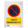 CARTEL OBRA VADO PERMANENTE