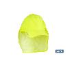 GORRA AMARILLA FLUORESCENTE CON PROTECCIÓN DE NUCA