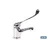 GRIFO DE LAVABO MONOMANDO CON MANETA HIGIENICA