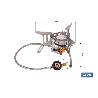 HORNILLO DE GAS PORTÁTIL Y PLEGABLE CON BOQUILLA UNIVERSAL 15 X 15 X 9 CM