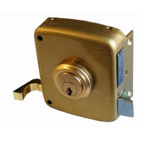 CERRADURA 1125/ 80 DERECHA ESMALTADA