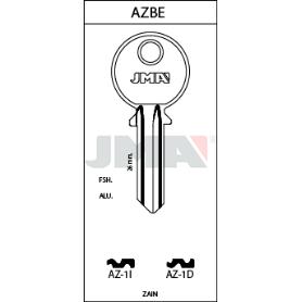 LLAVES JMA TIPO A MOD AZ-  1D (CAJA 50 UNIDADES)