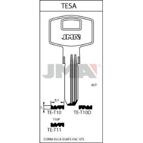 LLAVES JMA SEGURIDAD ALPACA MOD TE-T10