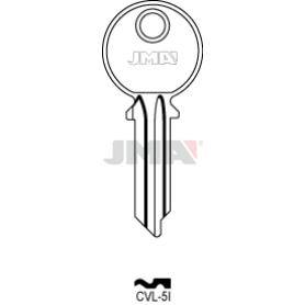 LLAVES JMA TIPO A MOD CVL-5I (CAJA 50 UNIDADES)