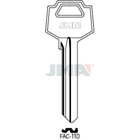LLAVES JMA TIPO A MOD FAC-11D (CAJA 50 UNIDADES)
