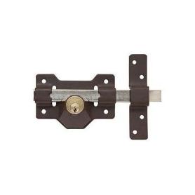 CAYS CERROJO MODELO B1 PINTADO LLAVE EXT-BOTON INT GR 119 CILINDRO RDO.  70 B1P7