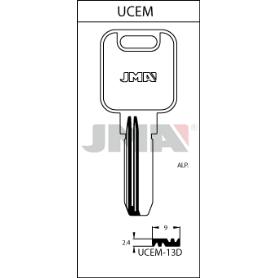 LLAVES FINSTOCK JMA SEGURIDAD ALPACA MOD UCEM-13D