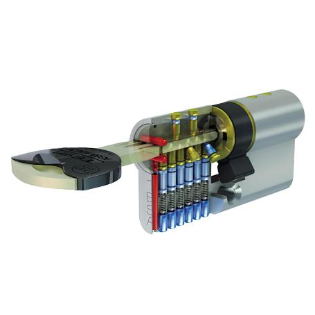 CILINDRO TESA SEGURIDAD TX80 /60/ LATONADO
