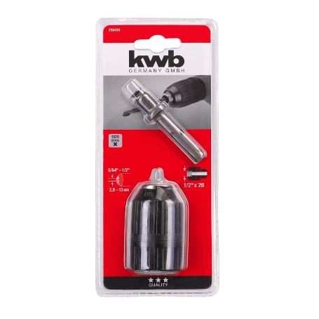 PORTABROCAS AUTOMATICO 1.5-13MM CON ADAPTADOR SDS+ 49298490