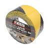 CINTA SEÑALIZACION AMARILLA Y NEGRA 50MMX33MT