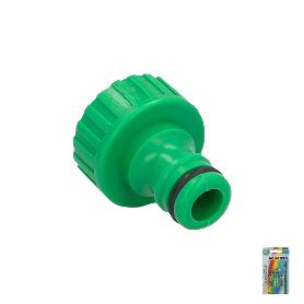 ADAPTADOR MANGUERA PLASTICO 3/4 HEMBRA  BLISTER