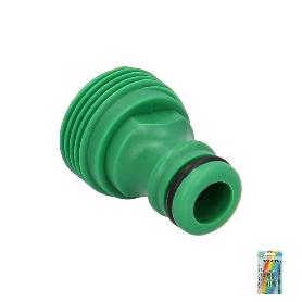 ADAPTADOR MANGUERA PLASTICO 3/4 MACHO BLISTER