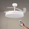 VENTILADOR TECHO LED OLGA 107 CM BLANCO