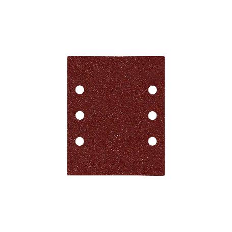 LIJA RECAMBIO CON VELCRO 114X140 MM. CON AGUJEROS GRANO 40 (10 PIEZAS)