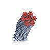 ROLLO 50 MTS. CABLE INOX 6MM.