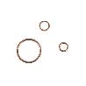 ARANDELA DE COBRE PARA TAPON CARTER 16X22   CAJA 100 UNID.