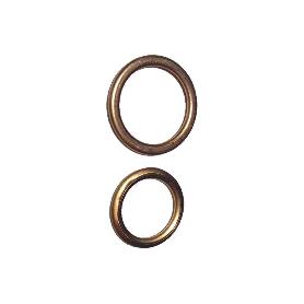 ARANDELA DE COBRE PARA TAPON CARTER 20X26   CAJA 100 UNID.