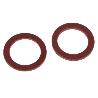 ARANDELA DE FIBRA ROJA M-10 X 16 X 1,5   CAJA 100 UNID.