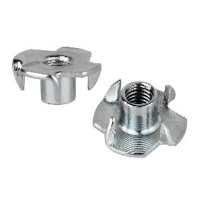 TUERCA CLAVABLE HIERRO ZINCADA M-10   CAJA 250 UNID.