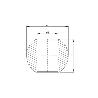 BOLA ENGANCHE RÁPIDO RÓTULA BRAZO INFERIOR 64 X 32,4 X 45 MM   CAJA 10 UNID.