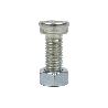 TORNILLO DOS PRISIONEROS C-8.8 M-12X45 ZINCADO   CAJA 50 UNID.