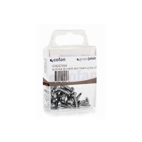 BLISTER DE 7UDS. DIN-7504N 4,8X25 ZINC VENTA UNITARIA