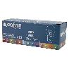 LÁMPARA COFAN 1 POLO ÁMBAR DESCENTRADA PY21W (BAU15S) 12V   CAJA 10 UNID.