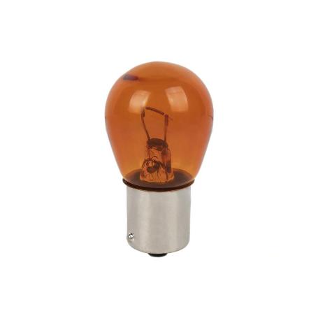 LÁMPARA COFAN 1 POLO ÁMBAR DESCENTRADA PY21W (BAU15S) 12V VENTA UNITARIA