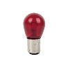 LÁMPARA COFAN 2 POLOS ROJA CENTRADA P21/5W (BAY15D) 12V   CAJA 10 UNID.