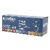 LÁMPARA COFAN 2 POLOS ÁMBAR DESCENTRADA P21/5W (BAZ15D) 12V VENTA UNITARIA