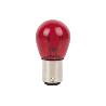LÁMPARA COFAN 2 POLOS ROJA DESCENTRADA P21/5W (BAW15D) 12V VENTA UNITARIA