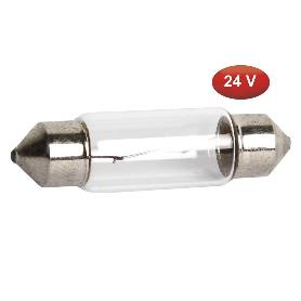 LÁMPARA PLAFONIER C10W (11X38MM) 24V   CAJA 10 UNID.