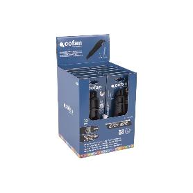 EXPOSITOR DE CÚTER ANTIDESLIZANTE HEAVY DUTY 18 MM 12 UDS.