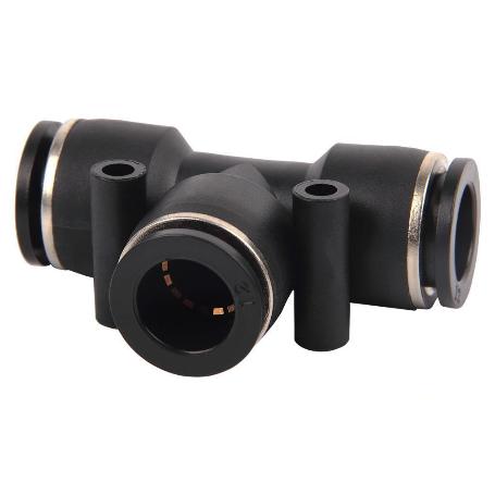 EMPALME RAPIDO PLASTICO T T-6 VENTA UNITARIA