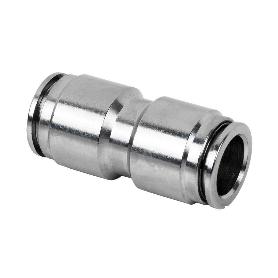 EMPALME RAPIDO METALICO RECTO T-10   CAJA 5 UNID.