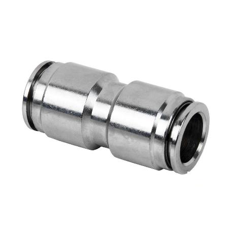 EMPALME RAPIDO METALICO RECTO T-12   CAJA 5 UNID.