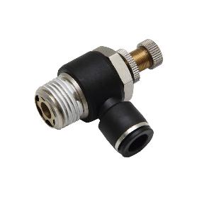 REGULADOR CÓNICO UNIDIRECCIONAL PARA CILINDRO T-12 R-3/8   CAJA 2 UNID.