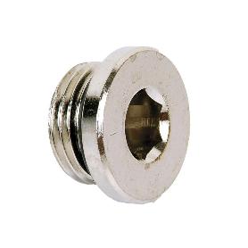 TAPON ALLEN ROSCA MACHO CON TORICA R-1/8   CAJA 5 UNID.